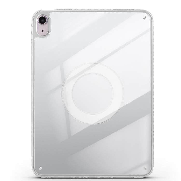 For iPad 2022 / 2025 Trifold Magnetic Split Acrylic Leather Tablet Case