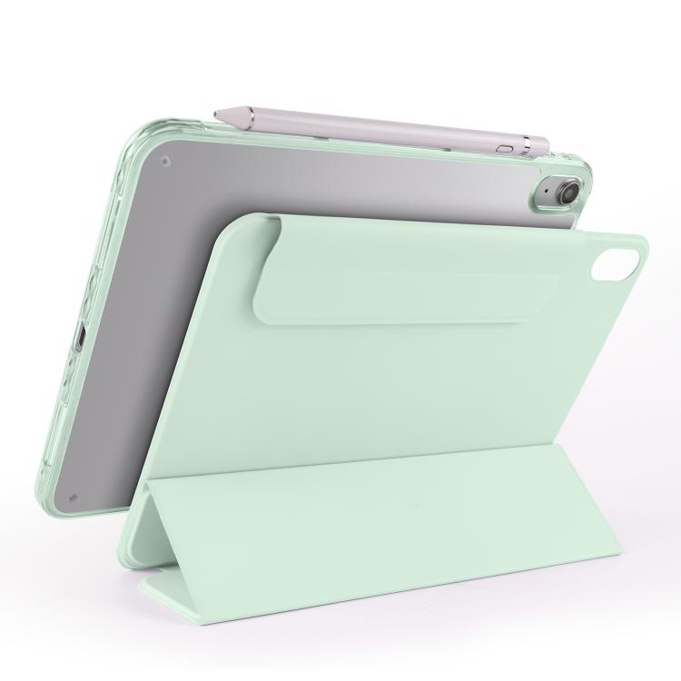 For iPad 2022 / 2025 Trifold Magnetic Split Acrylic Leather Tablet Case