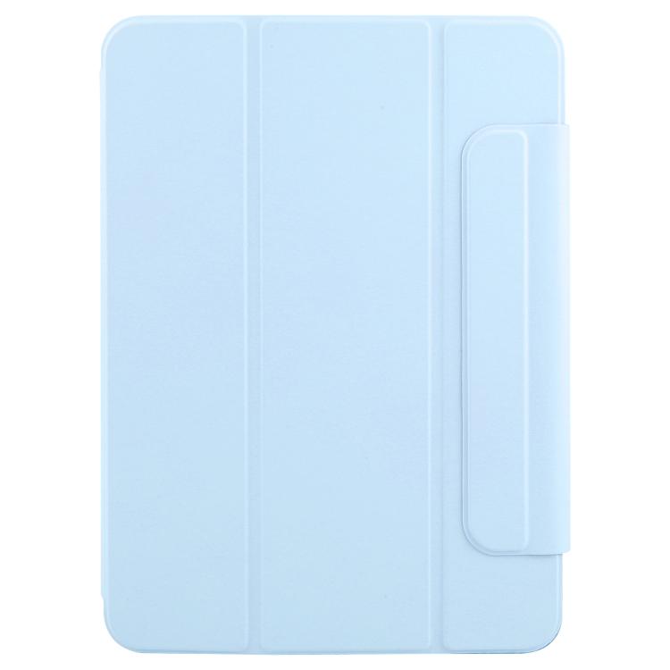 For iPad Air 11 2026 / 2025 / 2024 Trifold Magnetic Split Acrylic Leather Tablet Case
