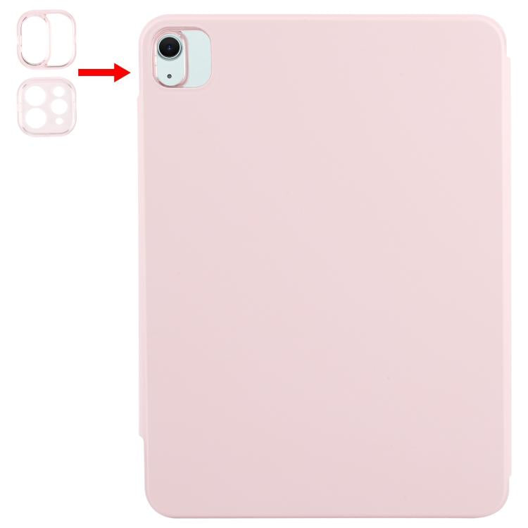 For iPad Air 11 2026 / 2025 / 2024 Trifold Magnetic Split Acrylic Leather Tablet Case