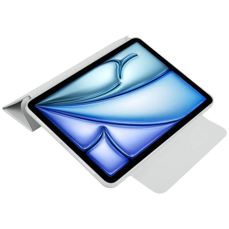 For iPad Air 11 2026 / 2025 / 2024 Trifold Magnetic Split Acrylic Leather Tablet Case