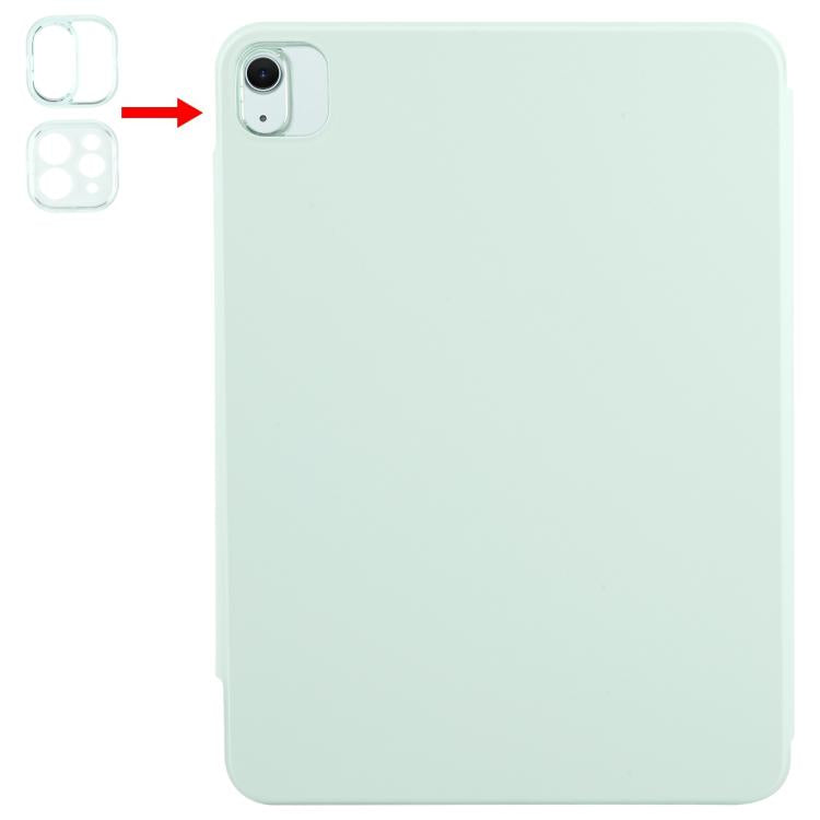 For iPad Air 11 2026 / 2025 / 2024 Trifold Magnetic Split Acrylic Leather Tablet Case