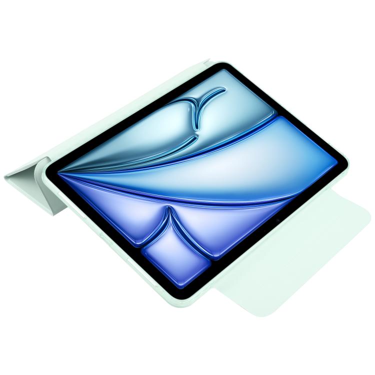 For iPad Air 11 2026 / 2025 / 2024 Trifold Magnetic Split Acrylic Leather Tablet Case
