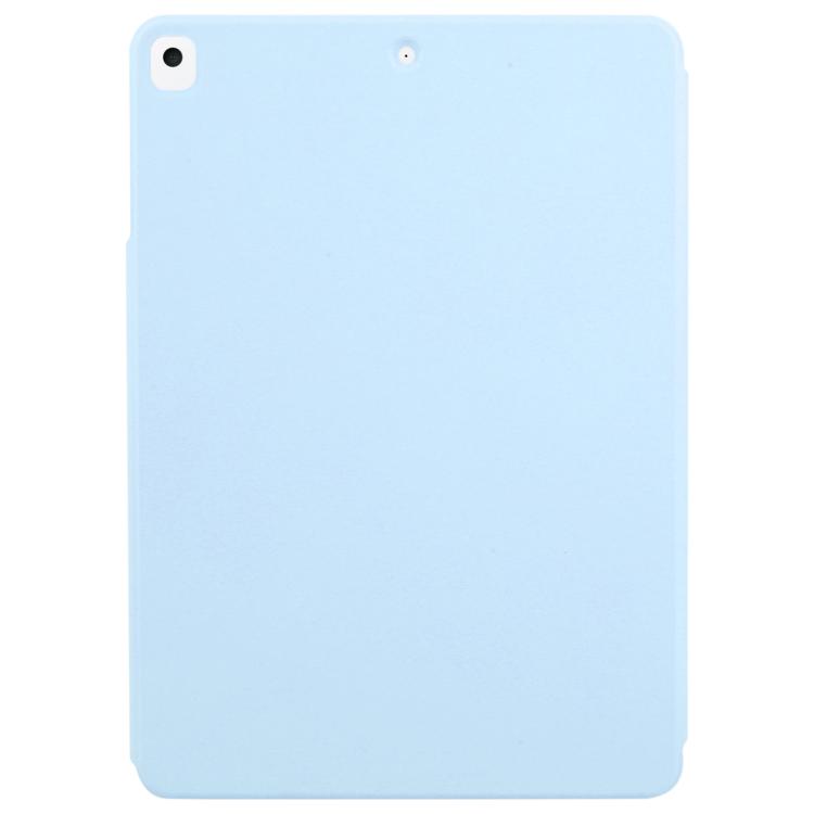 For iPad 10.2 2021 / 2020 / 10.5 2021 Trifold Magnetic Split Acrylic Leather Tablet Case