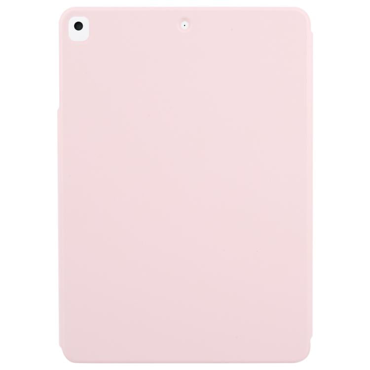 For iPad 10.2 2021 / 2020 / 10.5 2021 Trifold Magnetic Split Acrylic Leather Tablet Case