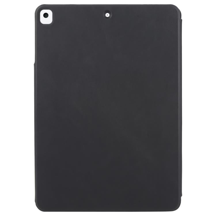 For iPad 10.2 2021 / 2020 / 10.5 2021 Trifold Magnetic Split Acrylic Leather Tablet Case