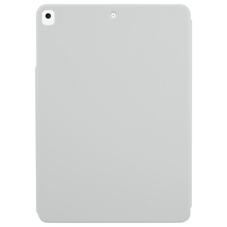 For iPad 10.2 2021 / 2020 / 10.5 2021 Trifold Magnetic Split Acrylic Leather Tablet Case