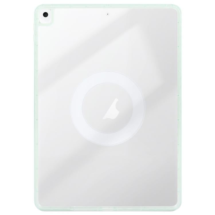 For iPad 10.2 2021 / 2020 / 10.5 2021 Trifold Magnetic Split Acrylic Leather Tablet Case