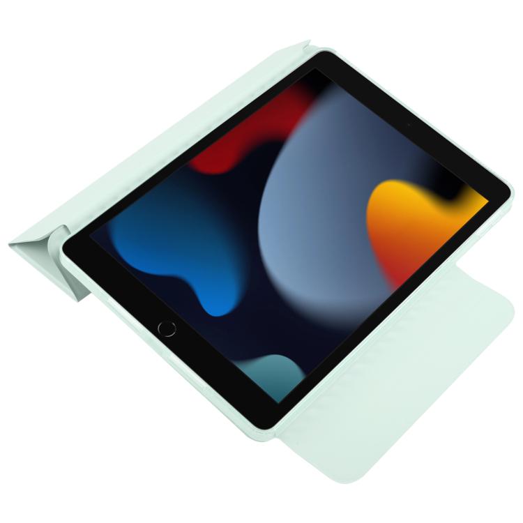 For iPad 10.2 2021 / 2020 / 10.5 2021 Trifold Magnetic Split Acrylic Leather Tablet Case
