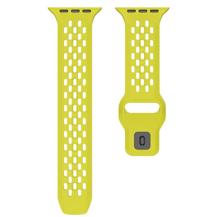 For Apple Watch 46mm / 49mm / 45mm / 44mm xDfind Mesh Reverse Buckle Silicone Watch Band