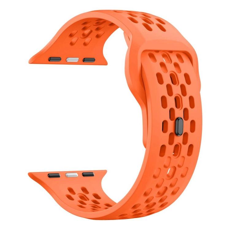 For Apple Watch 42mm / 41mm / 40mm / 38mm xDfind Mesh Reverse Buckle Silicone Watch Band