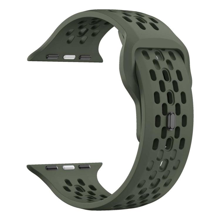 For Apple Watch 42mm / 41mm / 40mm / 38mm xDfind Mesh Reverse Buckle Silicone Watch Band