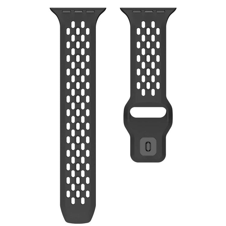 For Apple Watch 42mm / 41mm / 40mm / 38mm xDfind Mesh Reverse Buckle Silicone Watch Band