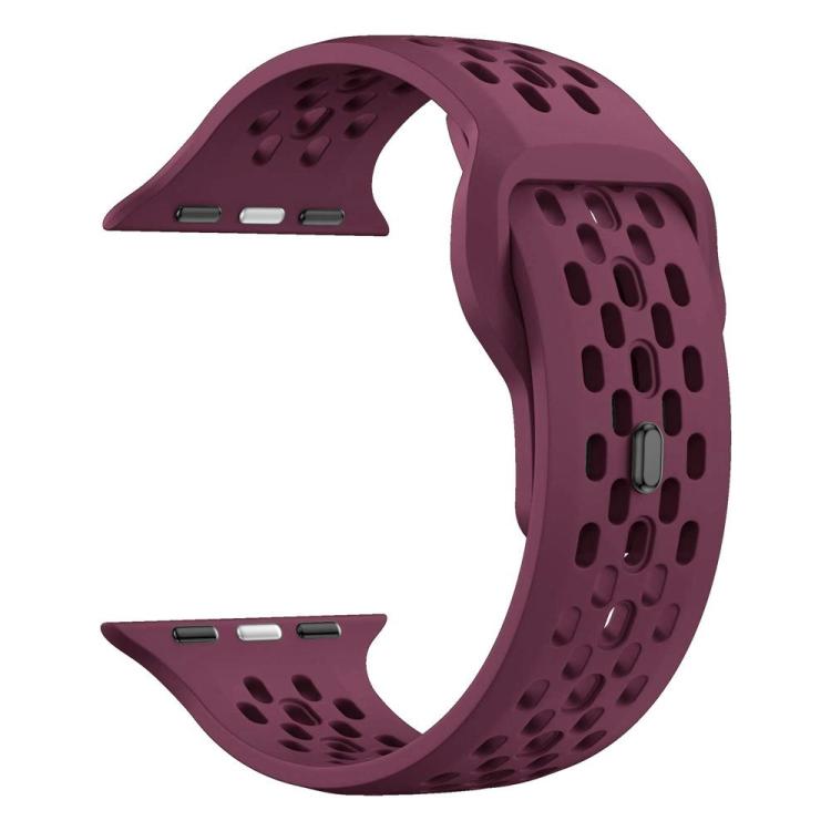 For Apple Watch 42mm / 41mm / 40mm / 38mm xDfind Mesh Reverse Buckle Silicone Watch Band