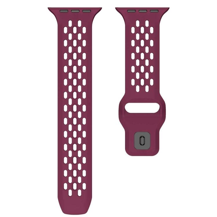 For Apple Watch 42mm / 41mm / 40mm / 38mm xDfind Mesh Reverse Buckle Silicone Watch Band