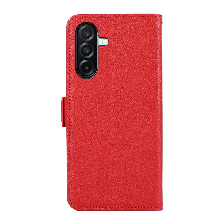 For Samsung Galaxy A27 5G ABEEL Side-Magnetic Litchi Pattern Leather RFID Phone Case
