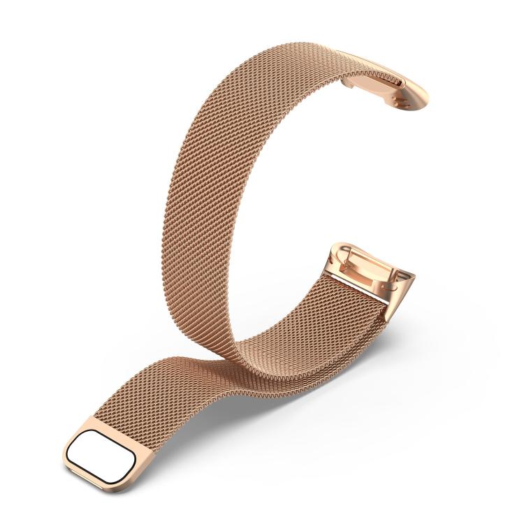 For Fitbit Charge 5 xDfind Milanese Magnetic Metal Watch Band, Size:L