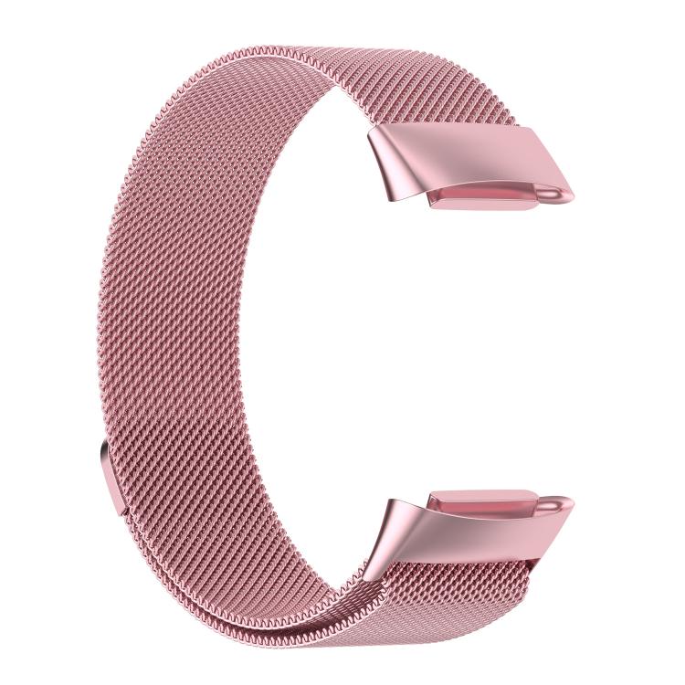 For Fitbit Charge 5 xDfind Milanese Magnetic Metal Watch Band, Size:L