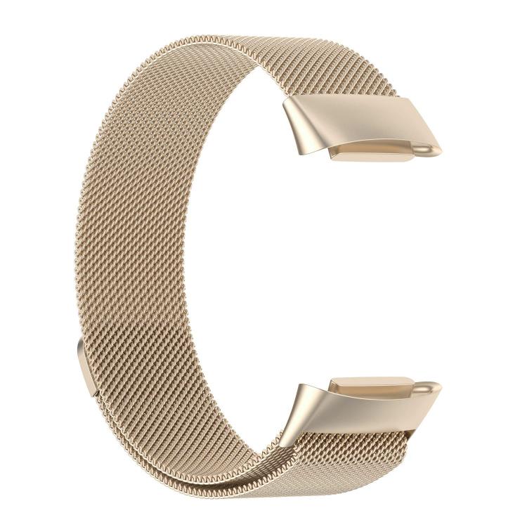 For Fitbit Charge 5 xDfind Milanese Magnetic Metal Watch Band, Size:L