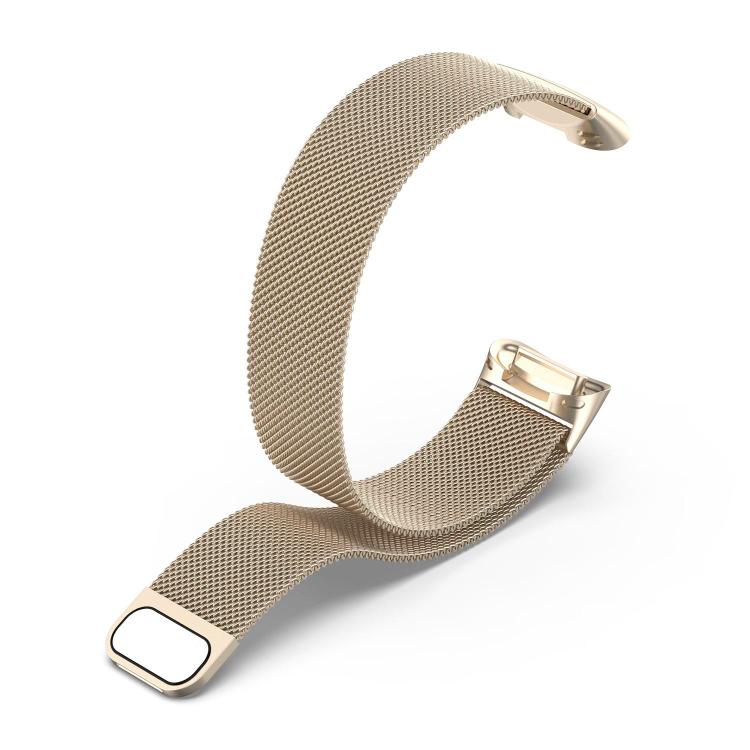 For Fitbit Charge 5 xDfind Milanese Magnetic Metal Watch Band, Size:L