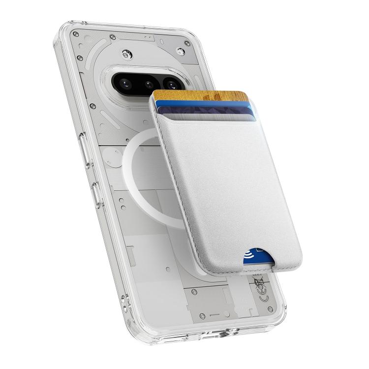For Nothing Phone 3a MagSafe Clear Acrylic PC Hybrid TPU Phone Case - Transparent