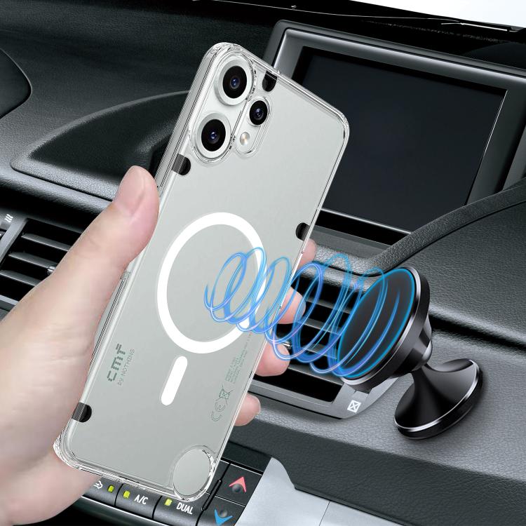 For Nothing CMF Phone 2 Pro MagSafe Clear Acrylic PC Hybrid TPU Phone Case - Transparent