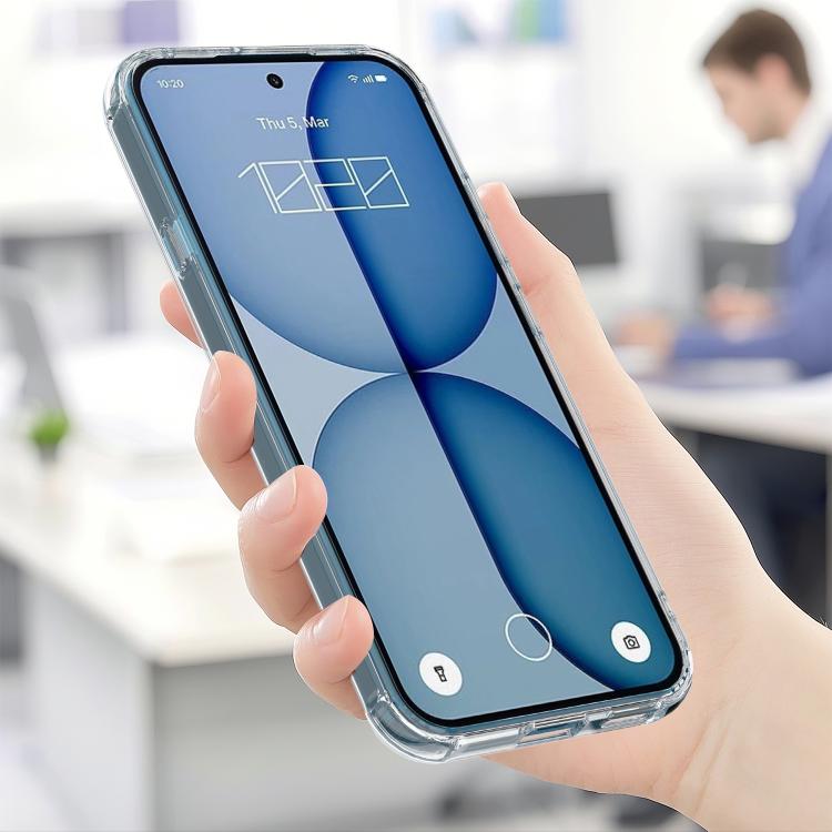 For Nothing Phone 4a MagSafe Clear Acrylic PC Hybrid TPU Phone Case - Transparent
