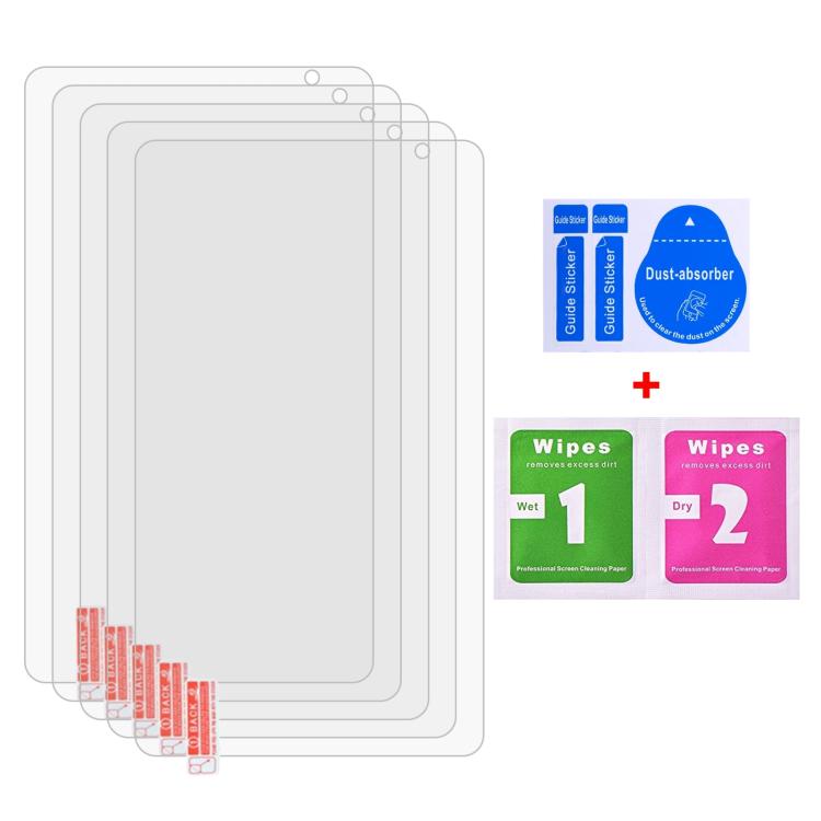 For HotLight TK707 7 inch 25pcs 9H 0.3mm Explosion-proof Tempered Glass Film