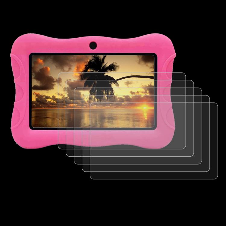 For VESWWE V9 Tablet 7.0 25pcs 9H 0.3mm Explosion-proof Tempered Glass Film