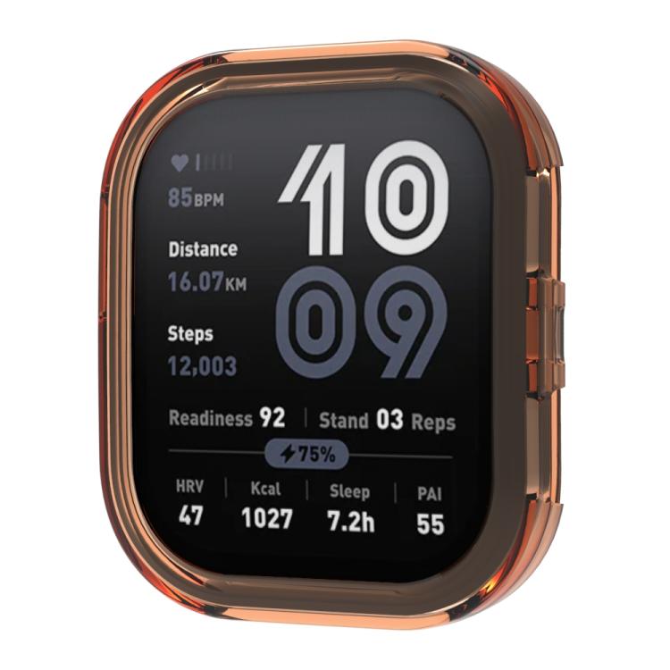 For Amazfit Bip 6 Half Coverage Hollow TPU Watch Protective Case