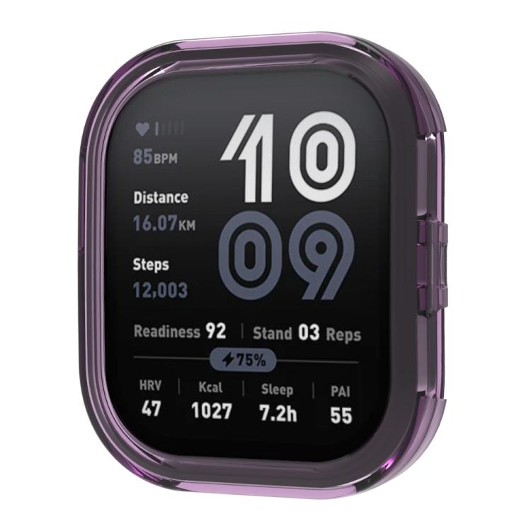 For Amazfit Bip 6 Half Coverage Hollow TPU Watch Protective Case