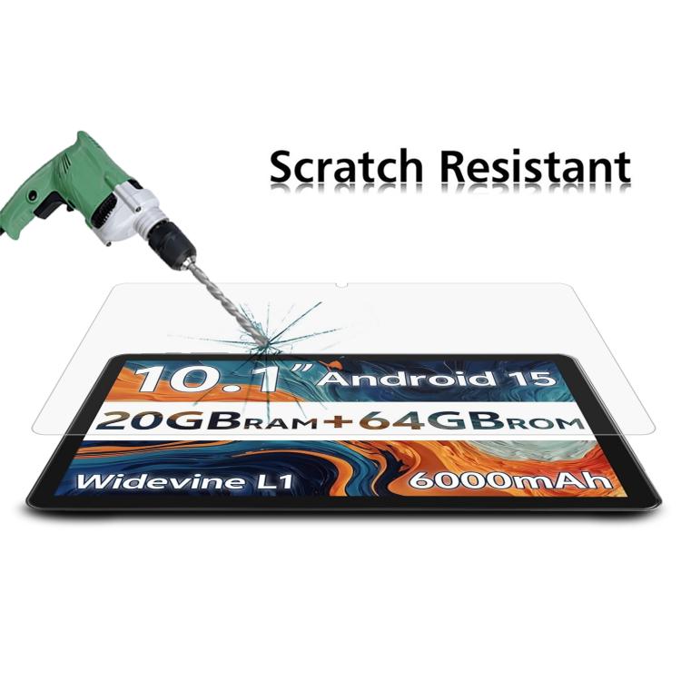 For SVITOO Tab 10 GMs Certified 1027C 10.1 9H 0.3mm Explosion-proof Tempered Glass Film
