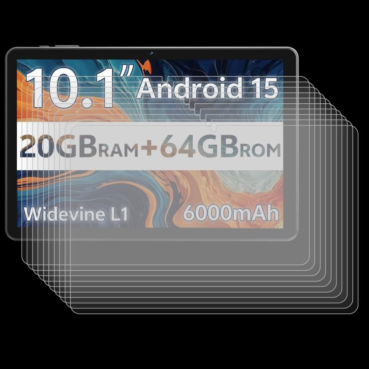 For SVITOO PL001 10.1 inch 25pcs 9H 0.3mm Explosion-proof Tempered Glass Film