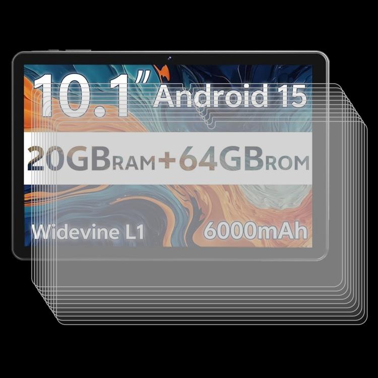For SVITOO Tab 10 GMs Certified 1027C 10.1 25pcs 9H 0.3mm Explosion-proof Tempered Glass Film