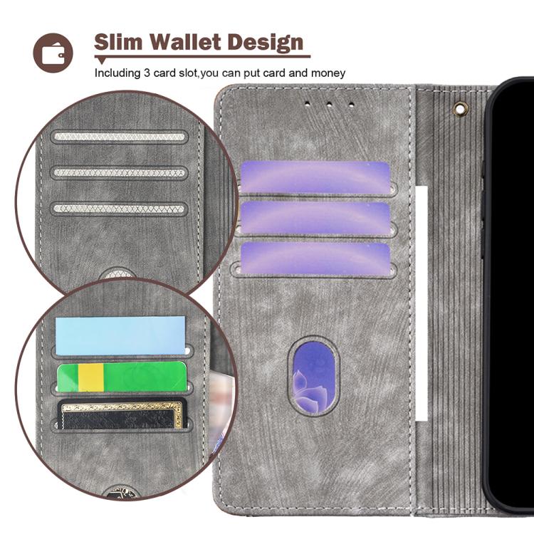 For Infinix Smart 10 4G Color Stitching Skin Feel Leather RFID Blocking Phone Case
