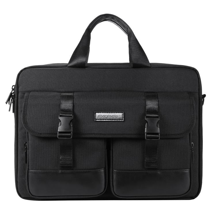 DUX DUCIS EDGE 14-15.4 inch Handbag Single Shoulder Laptop Bag - Black