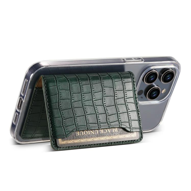V03 Alligator Texture Back-attached NN Card Bag