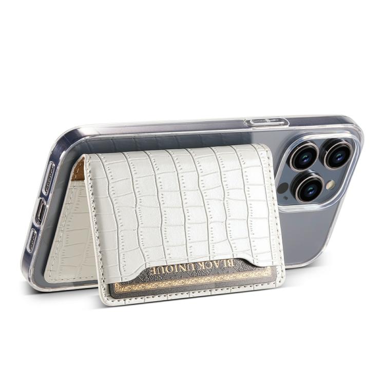 V03 Alligator Texture Back-attached NN Card Bag