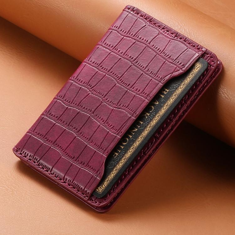 V03 Alligator Texture Back-attached NN Card Bag