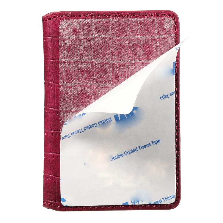 V03 Alligator Texture Back-attached NN Card Bag