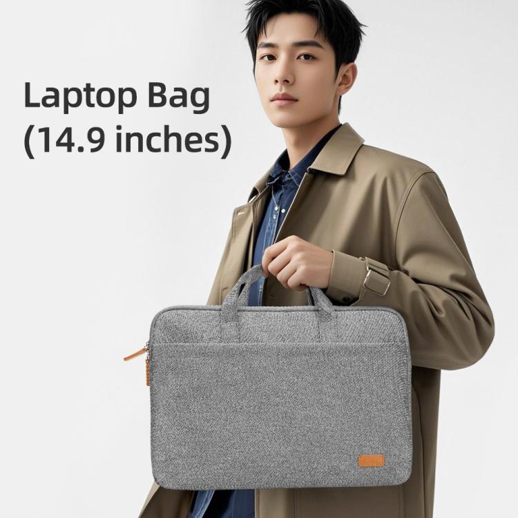 ROCK 14.9 inch Laptop Bag Handle Bag - Grey