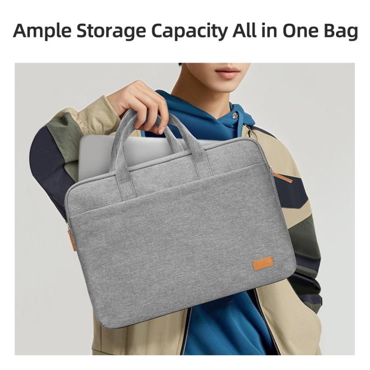 ROCK 14.9 inch Laptop Bag Handle Bag - Grey
