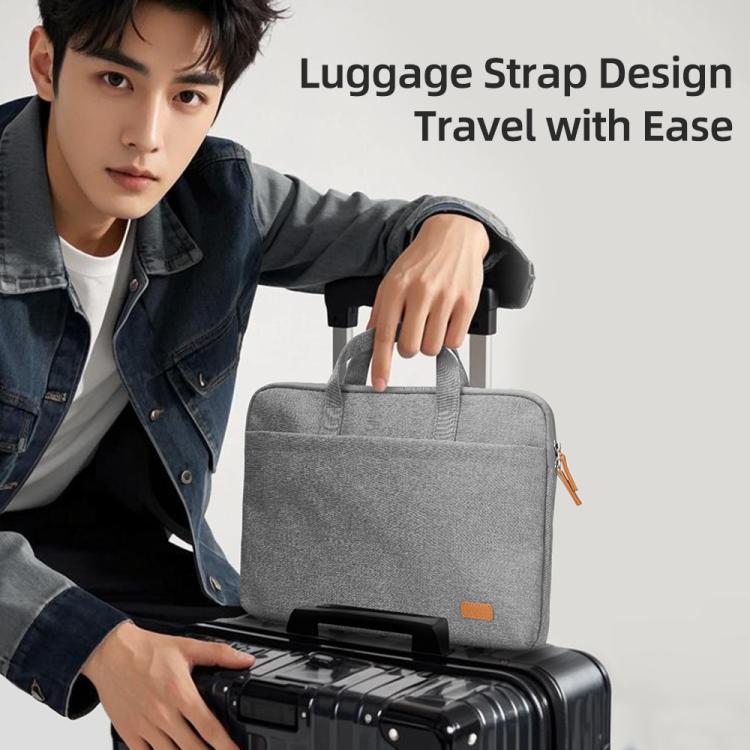 ROCK 14.9 inch Laptop Bag Handle Bag - Grey