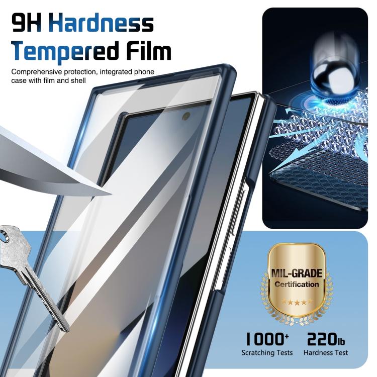 For Samsung Galaxy Z Fold7 Film Integrated Lens Frame Bracket Phone Case with Wristband