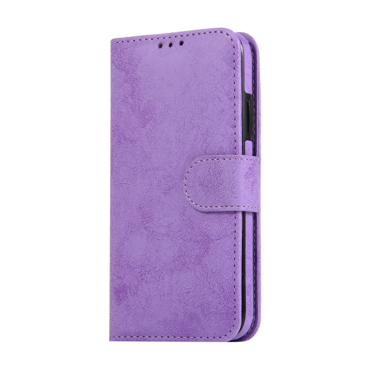 For iPhone 11 KLT888-2 Retro 2 in 1 Detachable Magnetic Horizontal Flip TPU + PU Leather Case with Holder & Card Slots & Photo Frame & Wallet