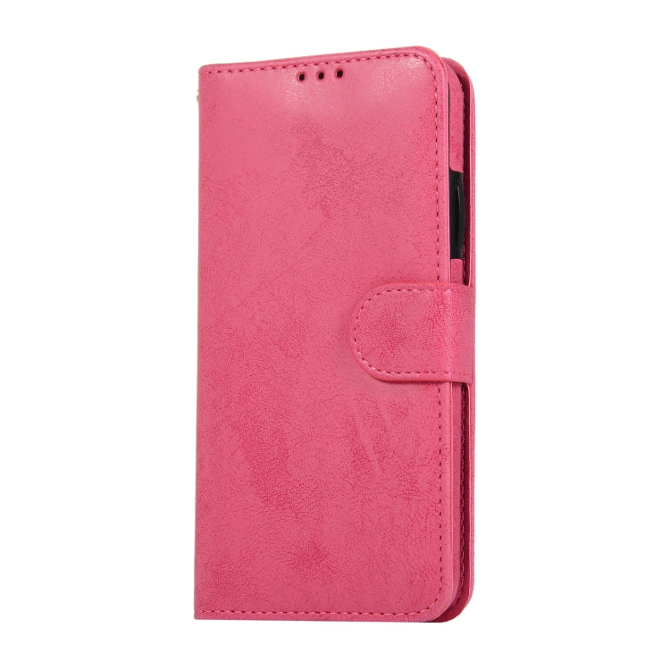 For iPhone 11 Pro KLT888-2 Retro 2 in 1 Detachable Magnetic Horizontal Flip TPU + PU Leather Case with Holder & Card Slots & Photo Frame & Wallet
