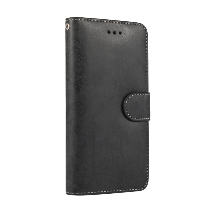 For iPhone 6 Plus KLT888-2 Retro 2 in 1 Detachable Magnetic Horizontal Flip TPU + PU Leather Case with Holder & Card Slots & Photo Frame & Wallet