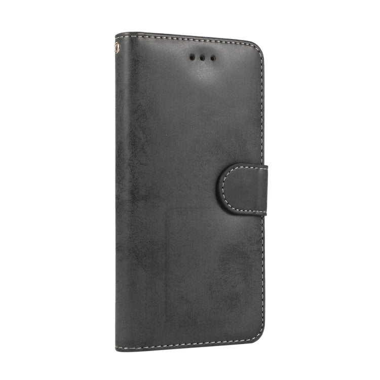 For iPhone 8 Plus / 7 Plus KLT888-2 Retro 2 in 1 Detachable Magnetic Horizontal Flip TPU + PU Leather Case with Holder & Card Slots & Photo Frame & Wallet