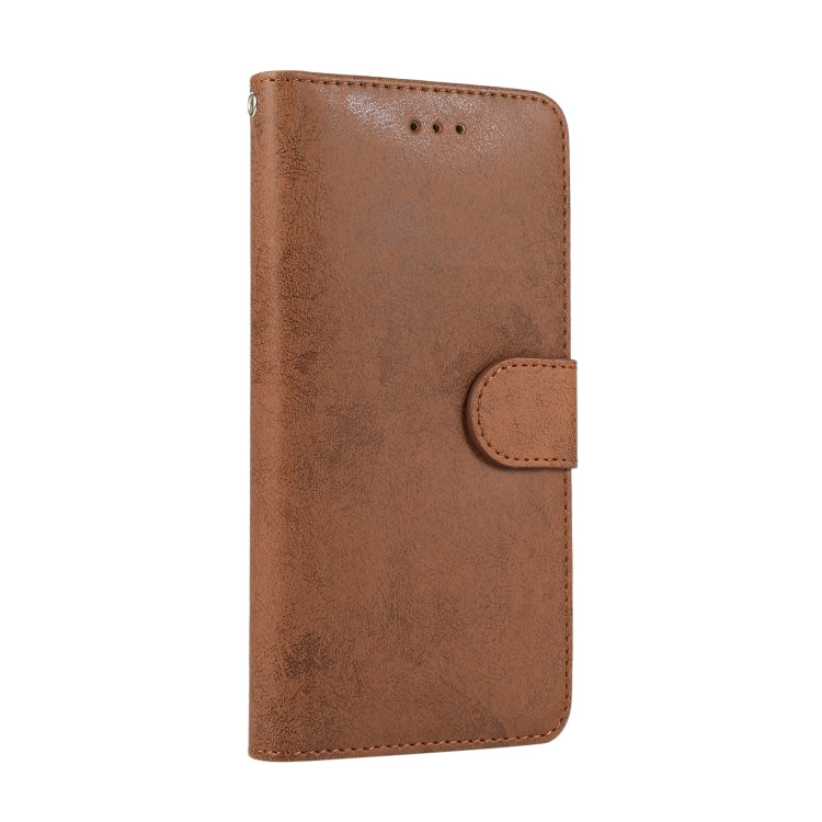 For iPhone 8 Plus / 7 Plus KLT888-2 Retro 2 in 1 Detachable Magnetic Horizontal Flip TPU + PU Leather Case with Holder & Card Slots & Photo Frame & Wallet