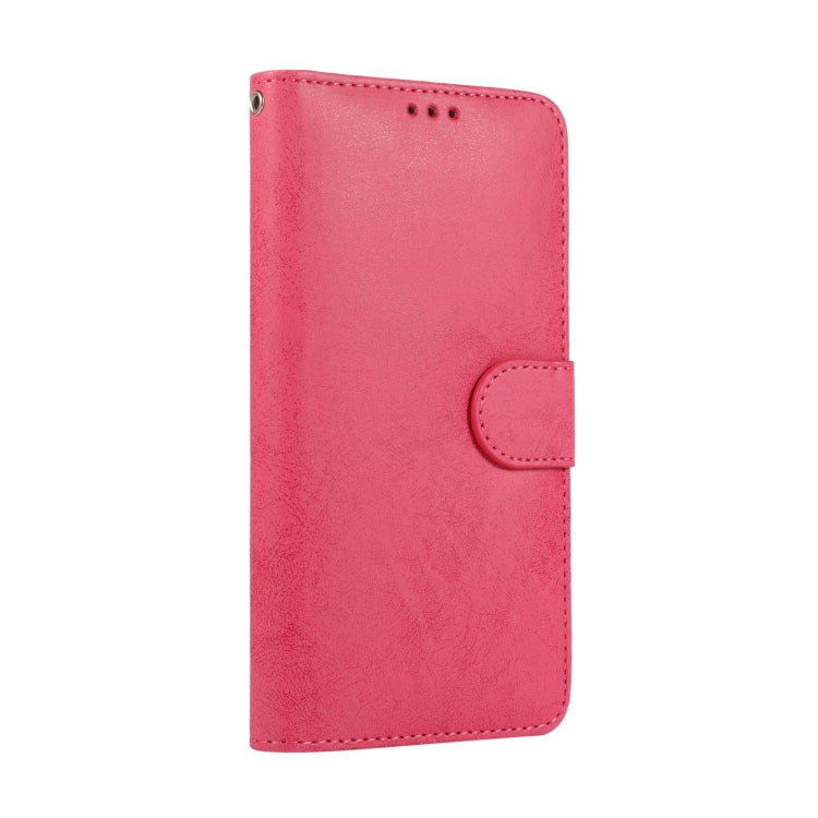For iPhone XS Max KLT888-2 Retro 2 in 1 Detachable Magnetic Horizontal Flip TPU + PU Leather Case with Holder & Card Slots & Photo Frame & Wallet